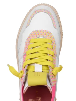 Crickit Damen Sneaker - REBEKA in weiß pink
