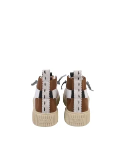 Crickit Damen Sneaker - REBEKA in weiß braun