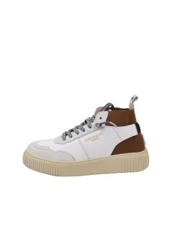 Crickit Damen Sneaker - REBEKA in weiß braun