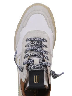 Crickit Damen Sneaker - REBEKA in weiß braun