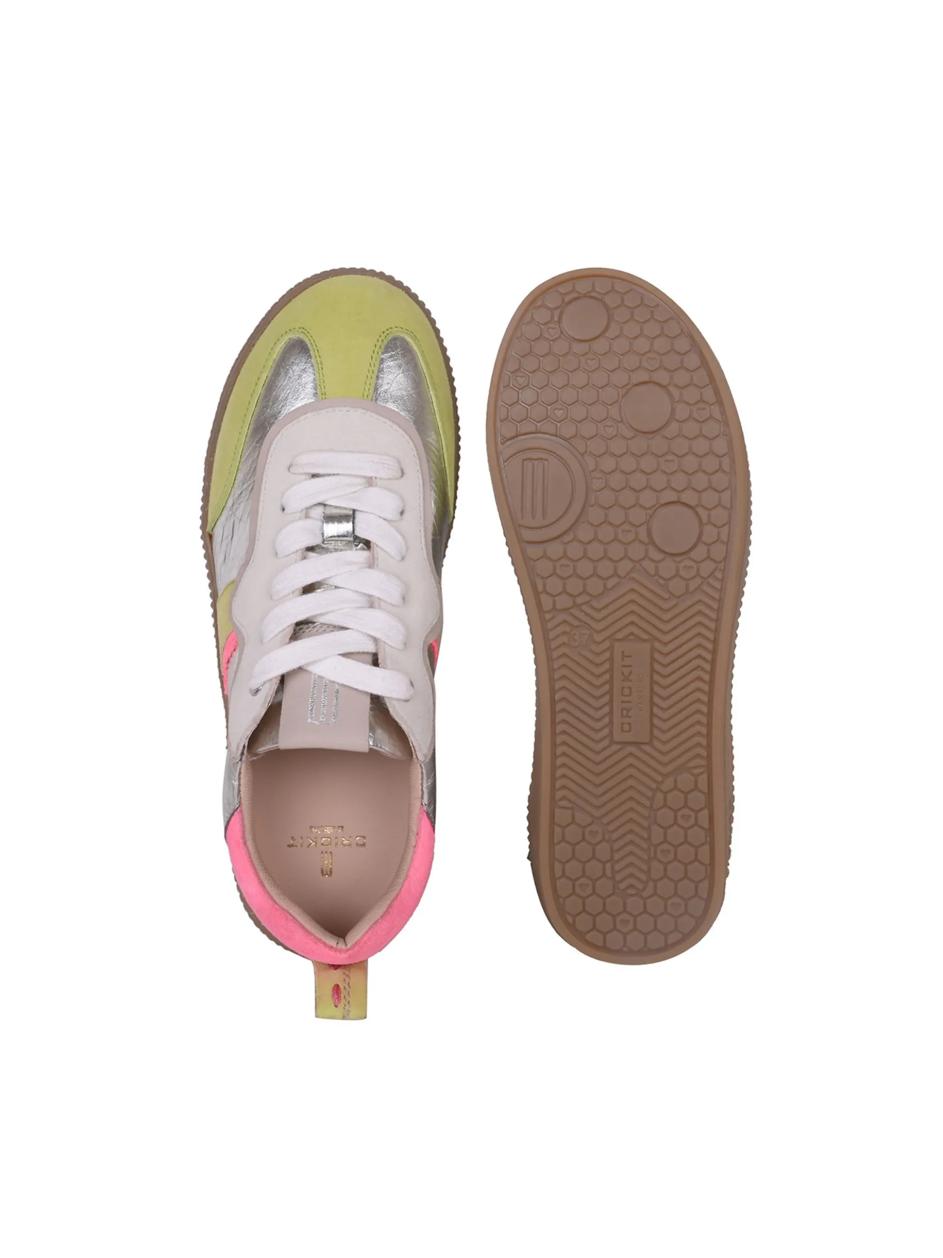Crickit Damen Sneaker - RONJA in silber