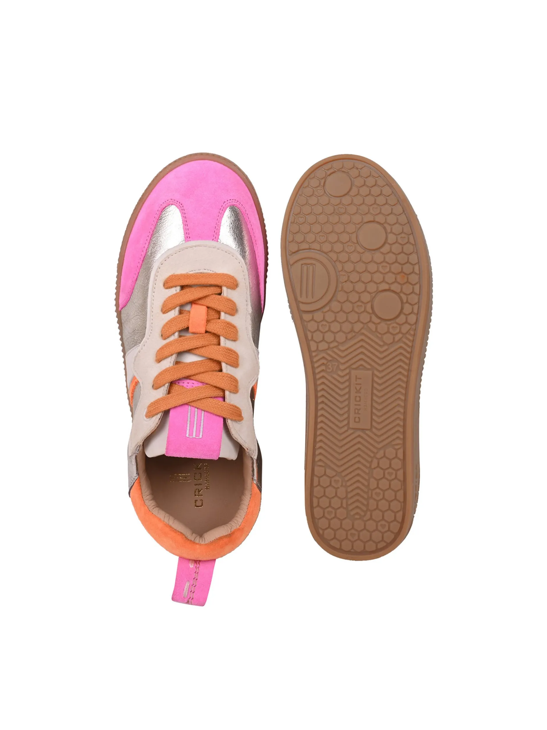 Crickit Damen Sneaker - RONJA in silber pink