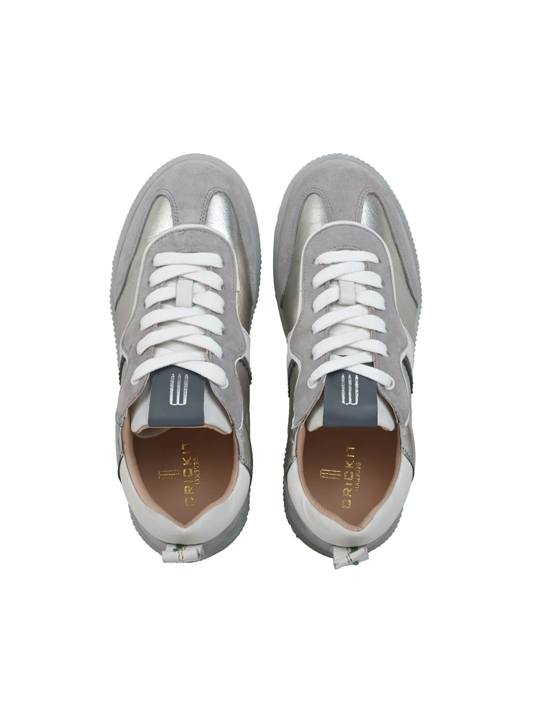 Crickit Damen Sneaker - RONJA in grau silber