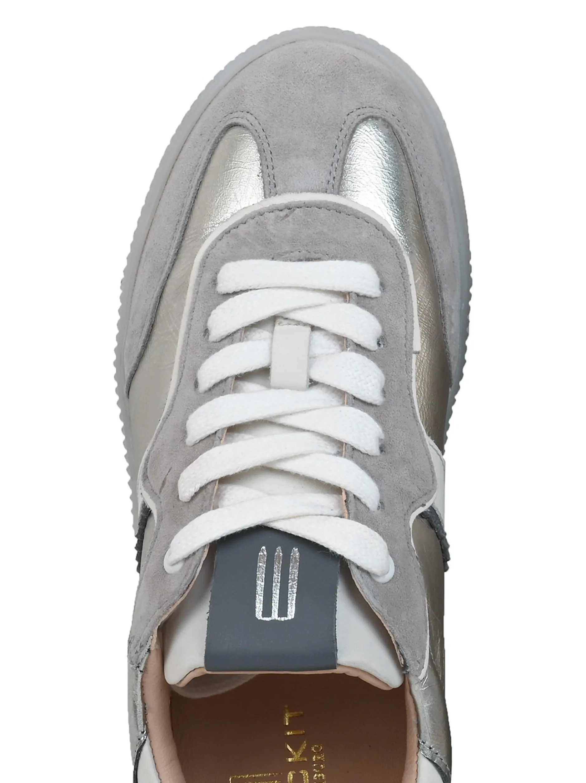 Crickit Damen Sneaker - RONJA in grau silber