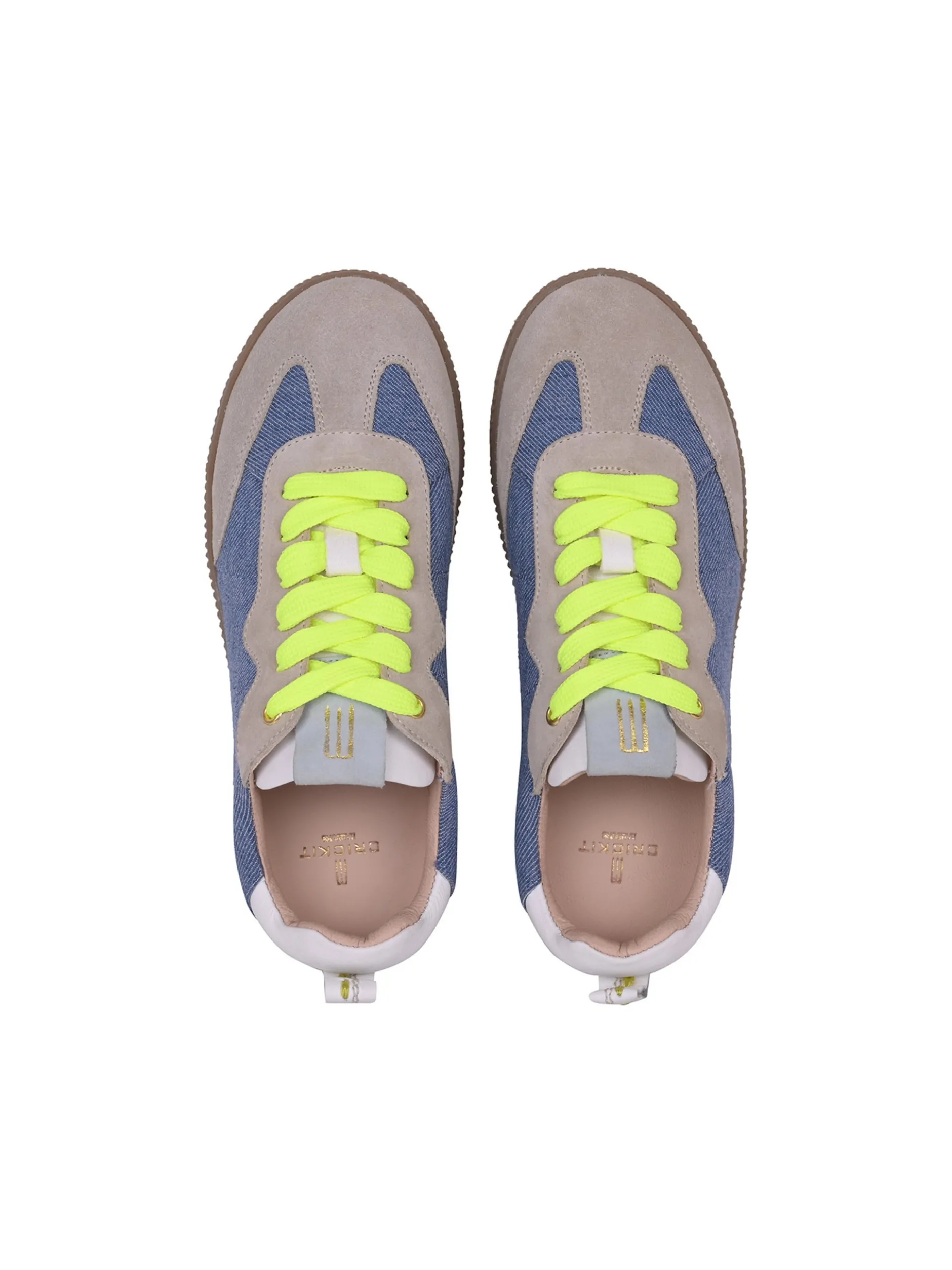Crickit Damen Sneaker - RUNA in blau beige