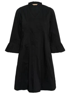 Culture Damen Kleid CUdaiva in schwarz
