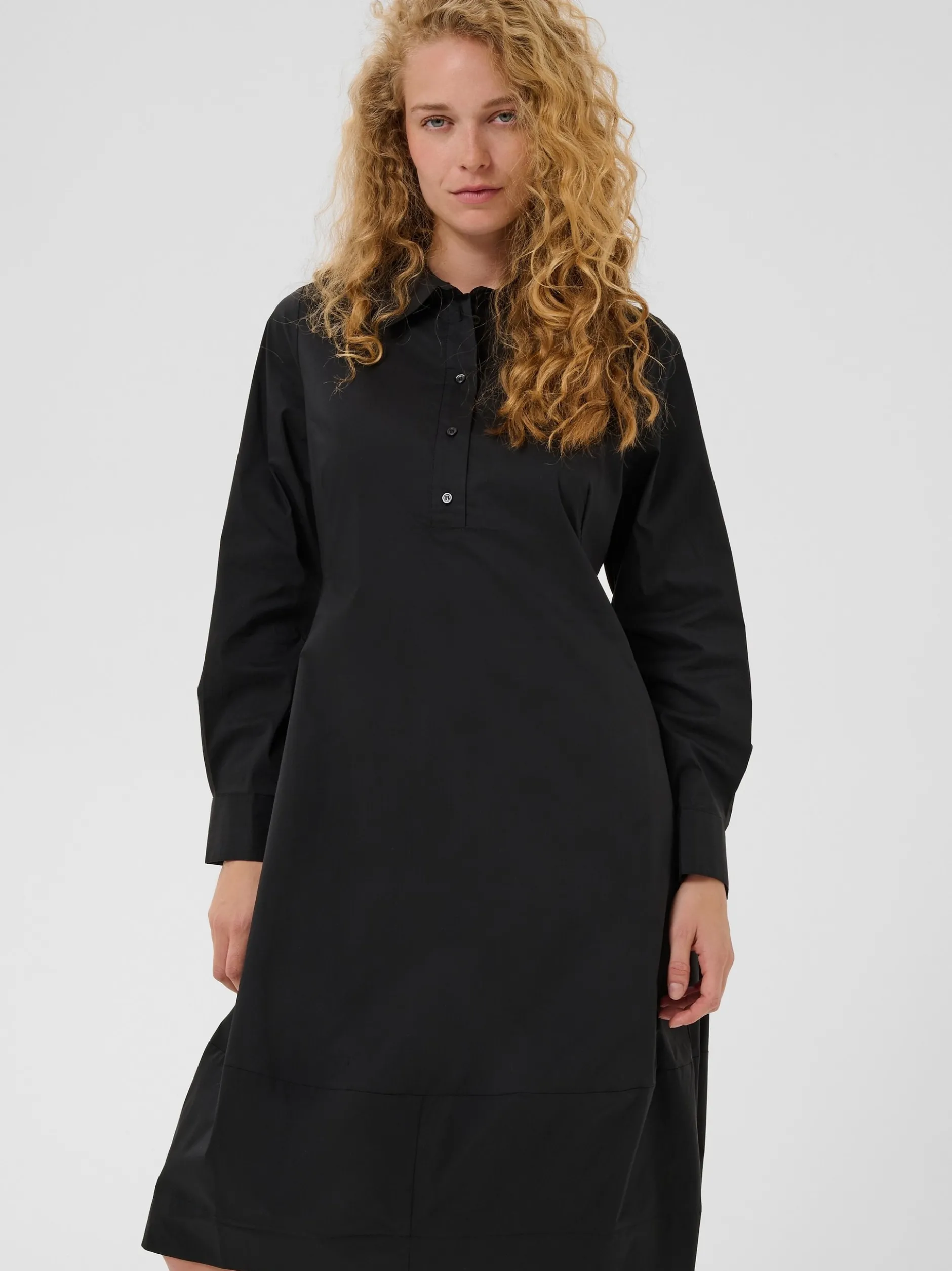 Culture Damen Kleid CUdaiva in schwarz