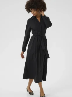Culture Damen Kleid CUelna in schwarz