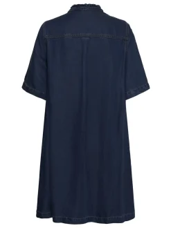 Culture Damen Kleid CUilsa in dark stone