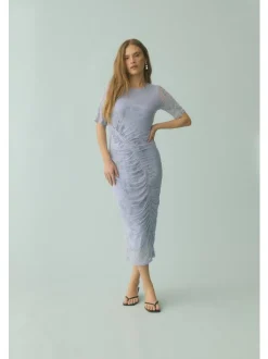 Culture Damen Kleid CUkitti in blau