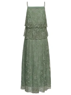 Culture Damen Kleid CUnianca in grün