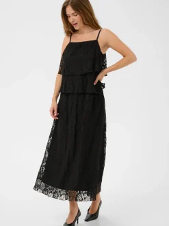 Culture Damen Kleid CUnianca in schwarz