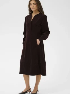 Culture Damen Kleid CUrhaena in braun