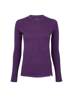 DANISH ENDURANCE Damen Langarmshirt in lila