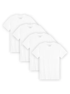 DANISH ENDURANCE Herren T-Shirt in weiß - Ärmel: kurzarm