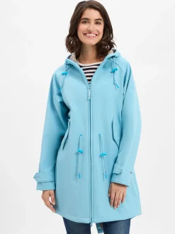 Derbe Damen Funktionsjacke - Friese Island in hellblau