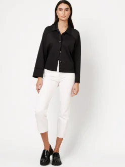 DESOTO Damen Hemdjacke - Sina in schwarz