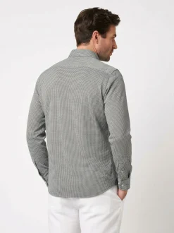 DESOTO Herren Jerseyhemd in grün - Ärmel: langarm