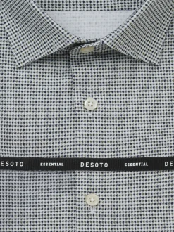 DESOTO Herren Jerseyhemd in grün - Ärmel: langarm