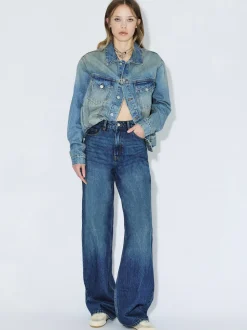 Dr. Denim Damen Jeans – Donna High Relaxed Jeans in denim