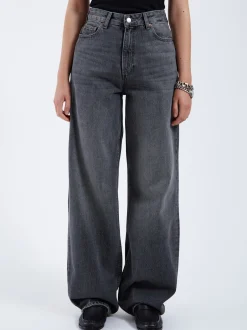 Dr. Denim Damen Jeans – Donna High Relaxed Jeans in grau