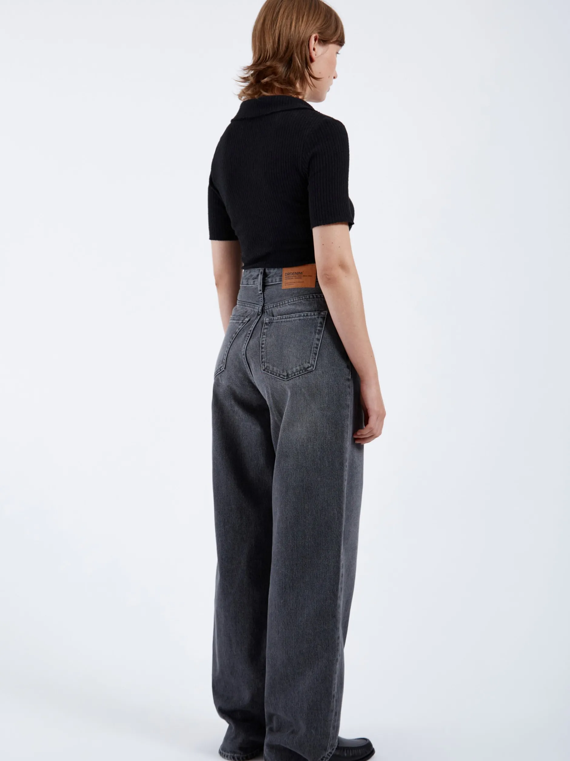 Dr. Denim Damen Jeans – Donna High Relaxed Jeans in grau