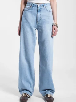 Dr. Denim Damen Jeans – Donna High Relaxed Jeans in bleached