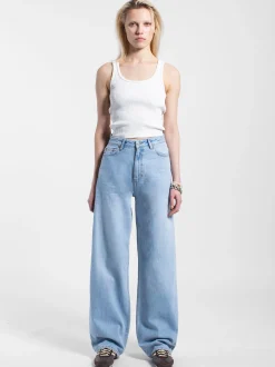 Dr. Denim Damen Jeans – Donna High Relaxed Jeans in bleached