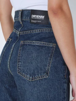 Dr. Denim Damen Jeans – Echo High Straight in denim
