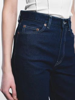 Dr. Denim Damen Jeans – Echo High Straight in rinsed