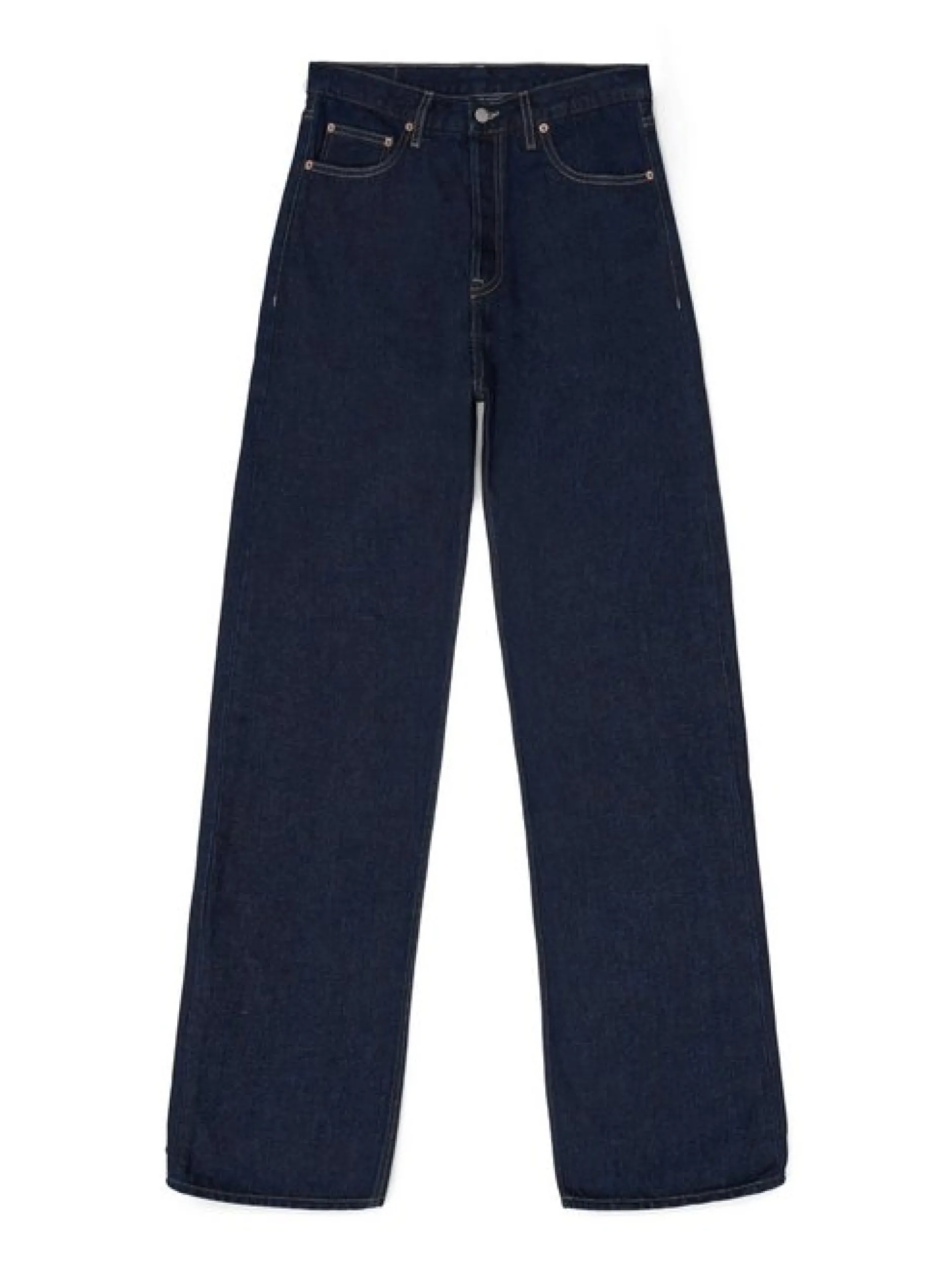 Dr. Denim Damen Jeans – Echo High Straight in rinsed