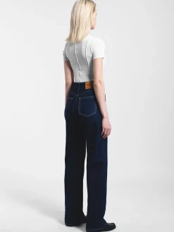 Dr. Denim Damen Jeans – Echo High Straight in rinsed