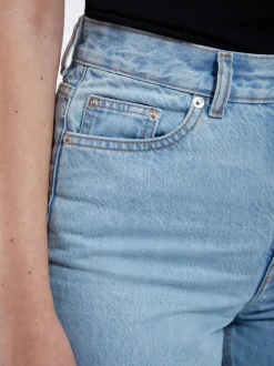 Dr. Denim Damen Jeans – Echo High Straight in bleached