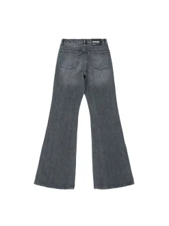 Dr. Denim Damen Jeans – Elba Mid Bootcut in grau