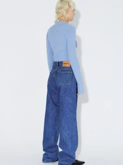 Dr. Denim Damen Jeans – Hill Low Relaxed Jeans in medium stone