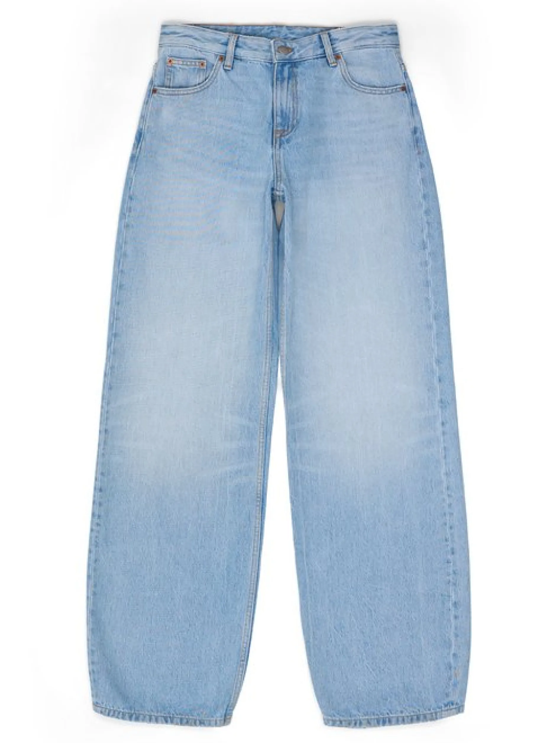Dr. Denim Damen Jeans – Hill Low Relaxed Jeans in bleached