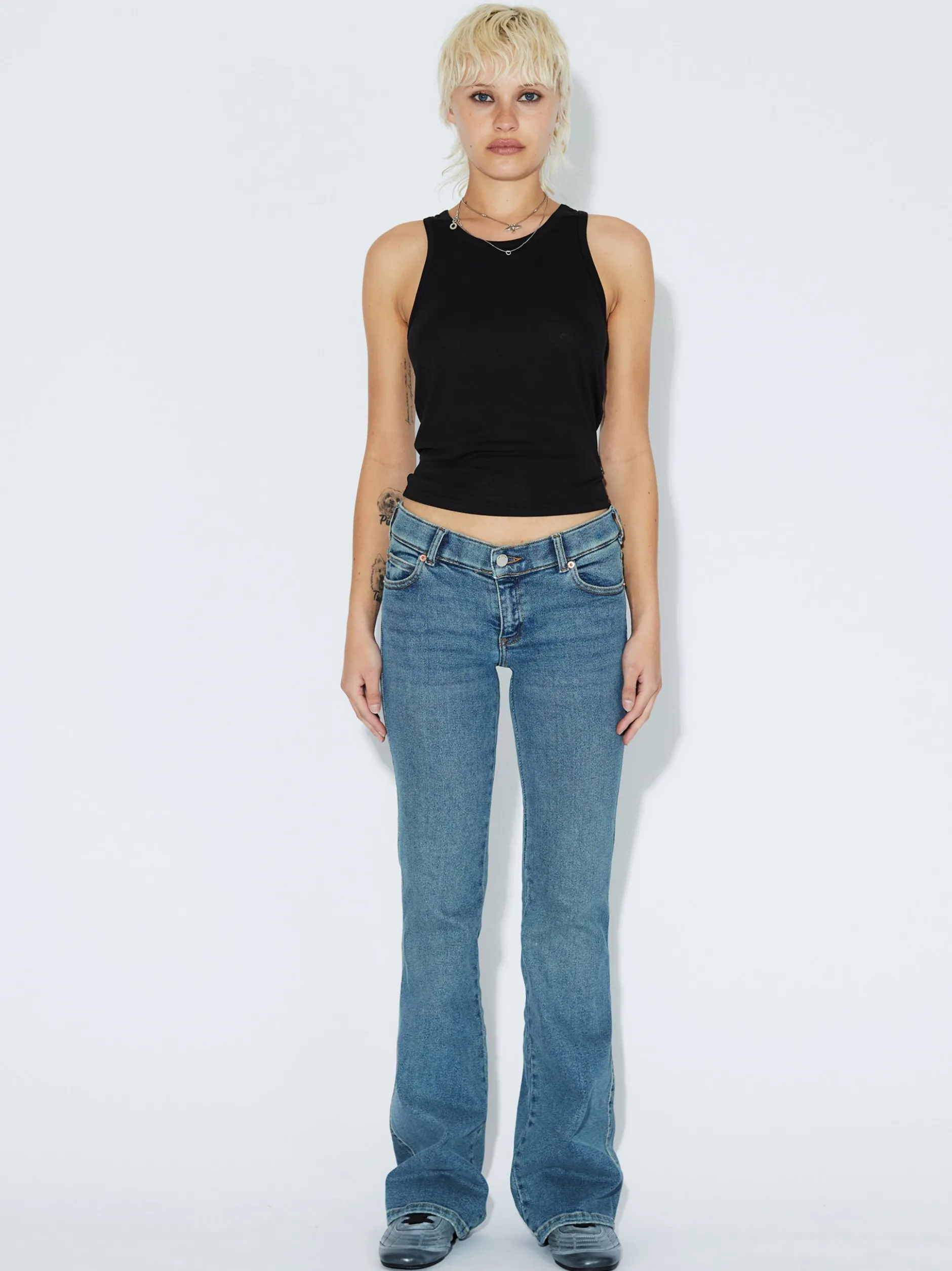 Dr. Denim Damen Jeans – Kily Petite in medium stone
