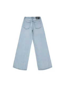 Dr. Denim Damen Jeans – Rhue Low Wide Jeans in bleached