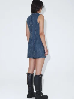 Dr. Denim Damen Kleid – Calista in denim