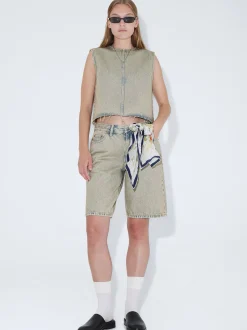 Dr. Denim Damen Shorts – Asra in gelb