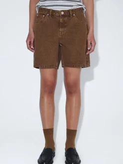 Dr. Denim Damen Shorts - Hill in braun