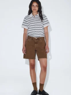 Dr. Denim Damen Shorts - Hill in braun