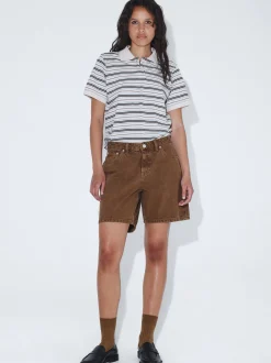 Dr. Denim Damen Shorts - Hill in braun