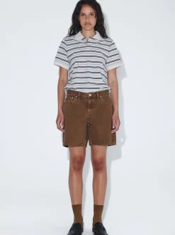 Dr. Denim Damen Shorts - Hill in braun