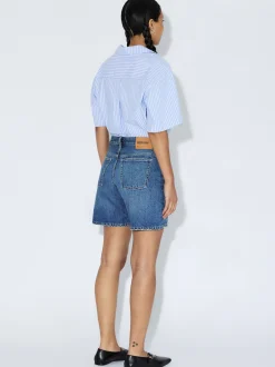 Dr. Denim Damen Shorts - Hill in medium stone