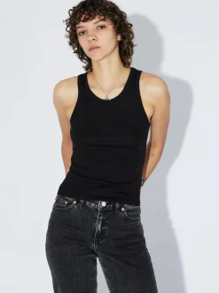 Dr. Denim Damen Top – Mella in schwarz