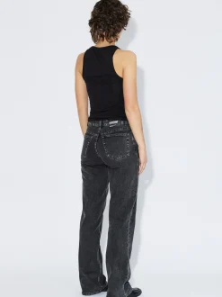 Dr. Denim Damen Top – Mella in schwarz