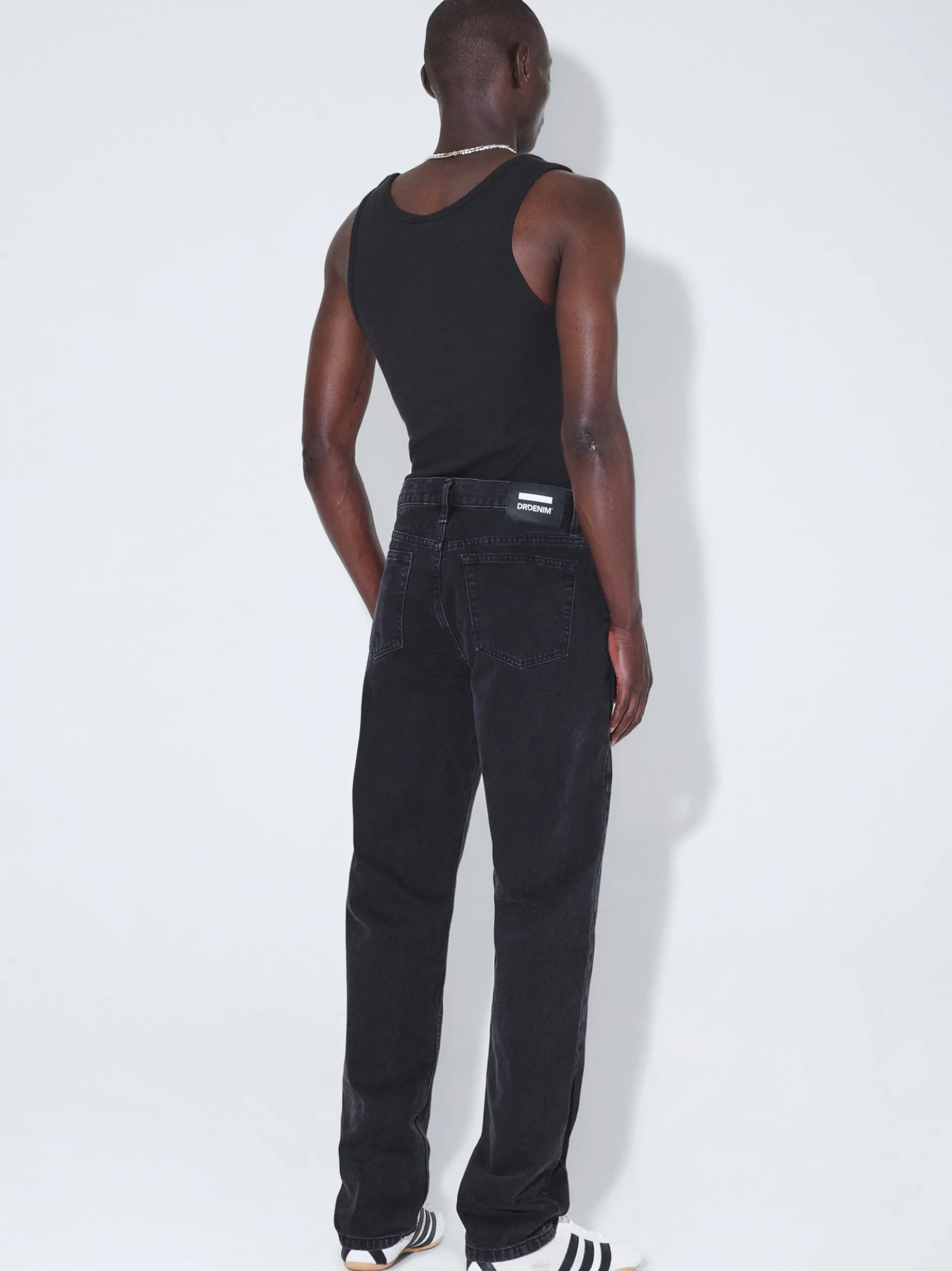 Dr. Denim Herren Jeans – Dash Straight in schwarz