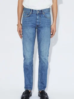 Dr. Denim Herren Jeans – Pype Slim in medium stone