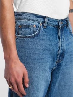 Dr. Denim Herren Jeans - Rift Wide Bootcut in medium stone